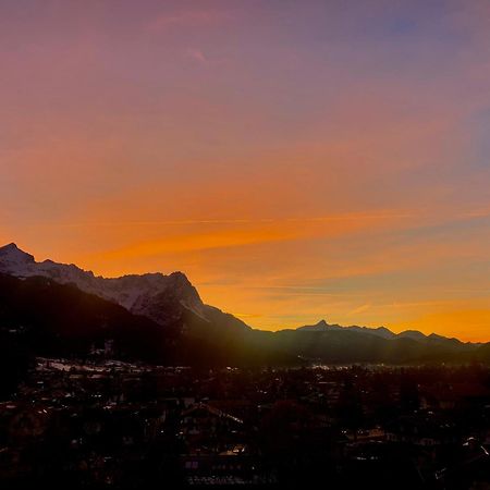Apartamento Dachterrasse Panorama-Glueck II Garmisch-Partenkirchen Exterior foto