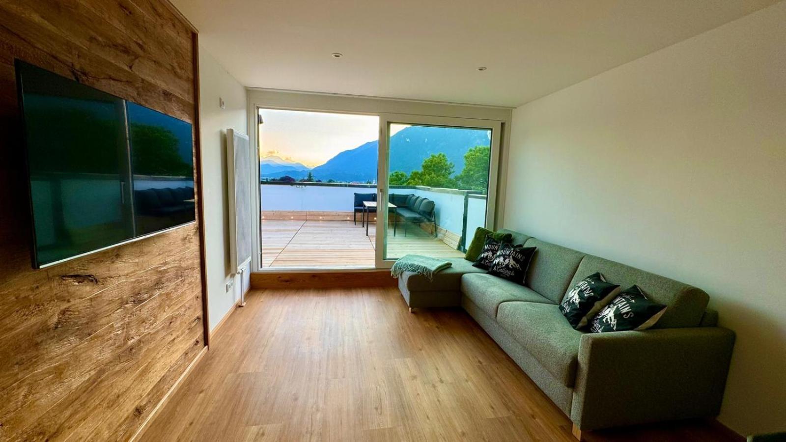 Apartamento Dachterrasse Panorama-Glueck II Garmisch-Partenkirchen Exterior foto